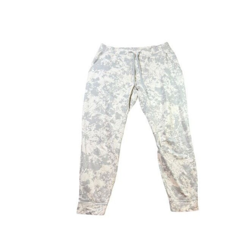 Lululemon City Sweat Jogger Mens Size XL Gray Camo French Terry Activewear Pants